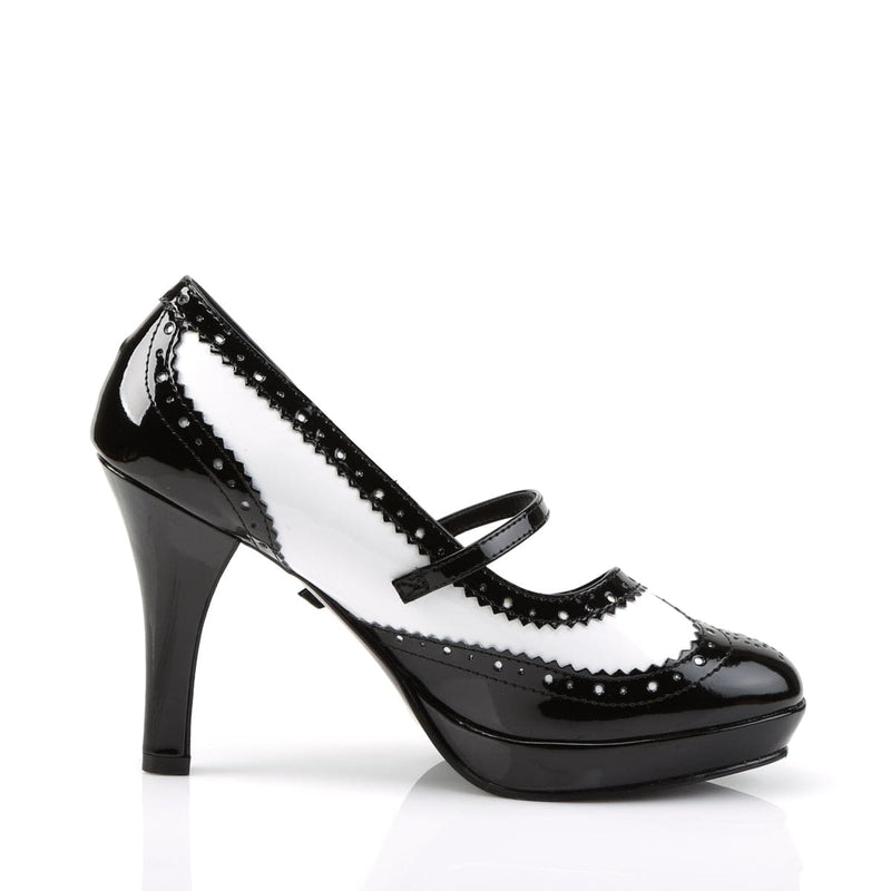 Funtasma CONTESSA-06 Black-White Patent