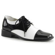 Funtasma DISCO-18 Flat (Black-White Patent)