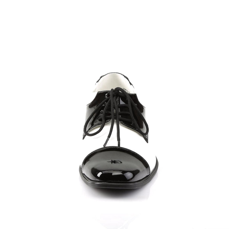 Funtasma DISCO-18 Flat (Black-White Patent)