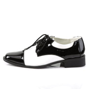 Funtasma DISCO-18 Flat (Black-White Patent)
