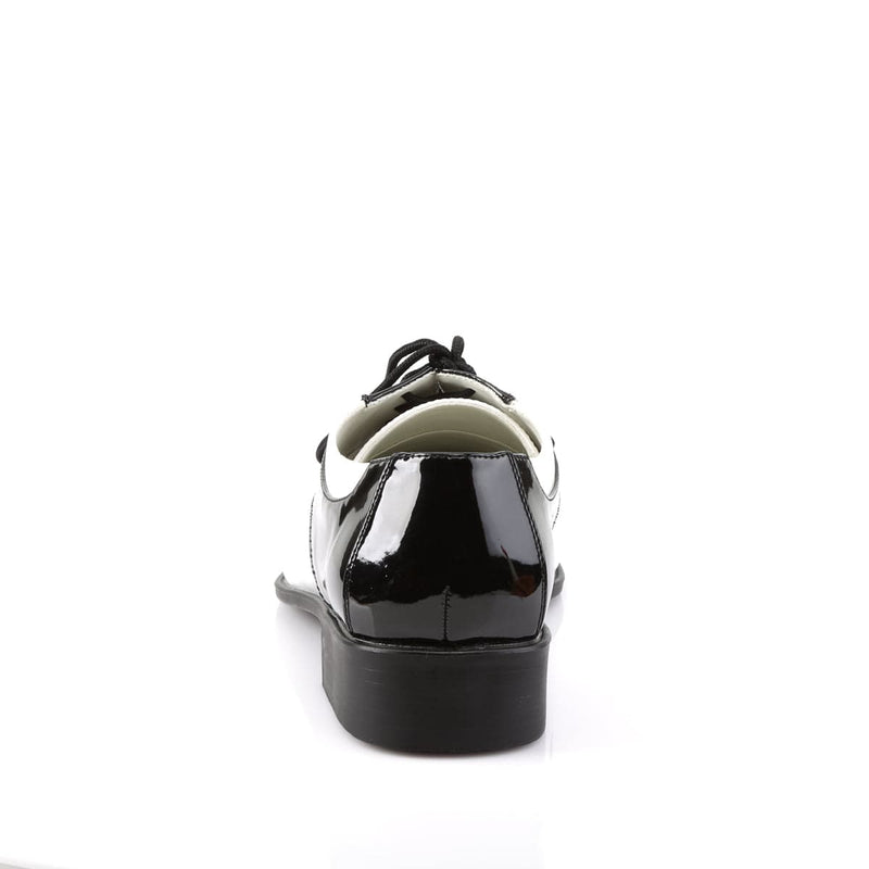 Funtasma DISCO-18 Flat (Black-White Patent)