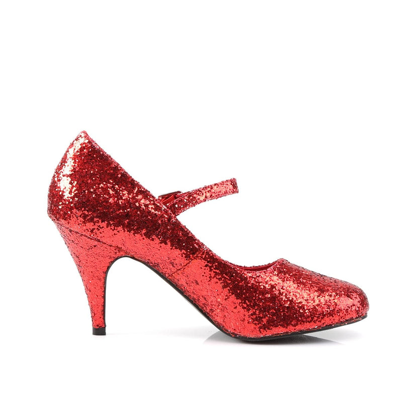 Funtasma GLINDA-50G Pump (Red Glitter)