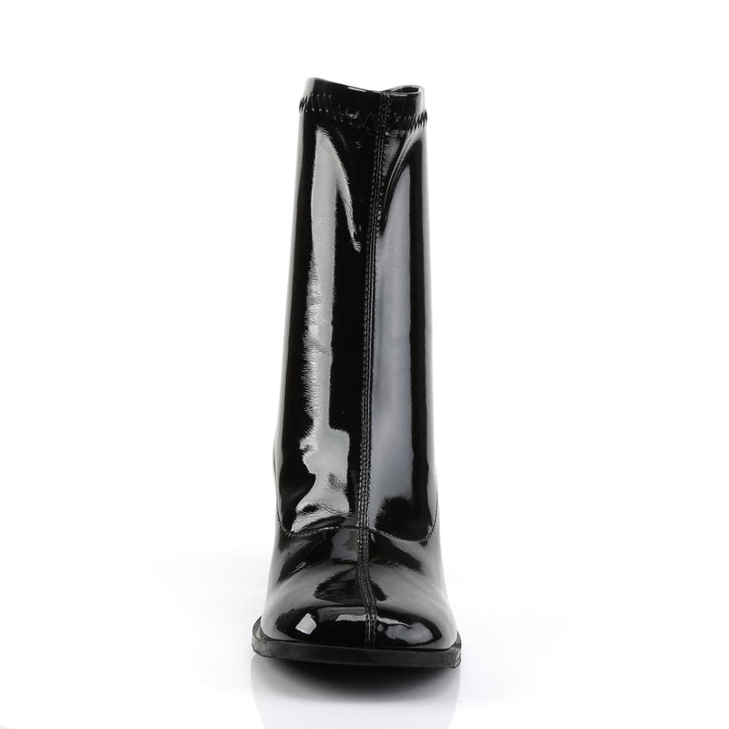 Funtasma GOGO-150 Ankle Boot (Black Stretch Patent)