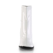 Funtasma GOGO-150 Ankle Boot (White Stretch Patent)