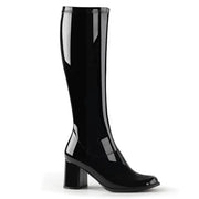 Funtasma GOGO-300 Knee High Boot (Black Stretch Patent) 5