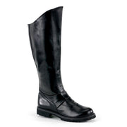 Funtasma GOTHAM-100 Knee High Boot (Black Pu)