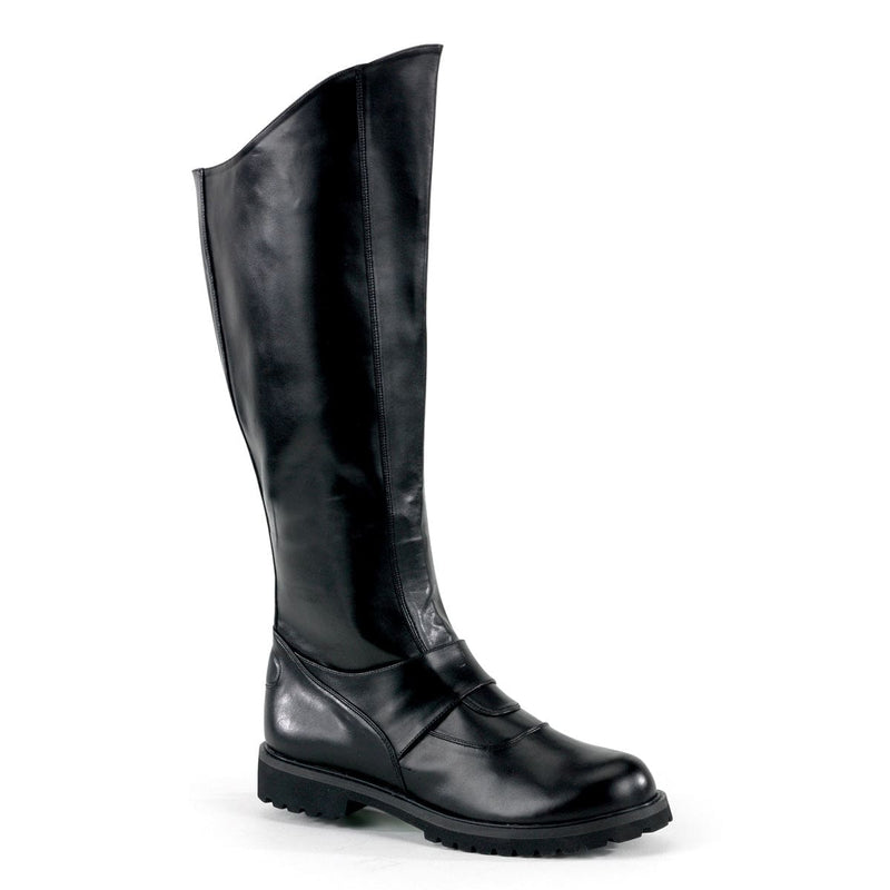 Funtasma GOTHAM-100 Knee High Boot (Black Pu)