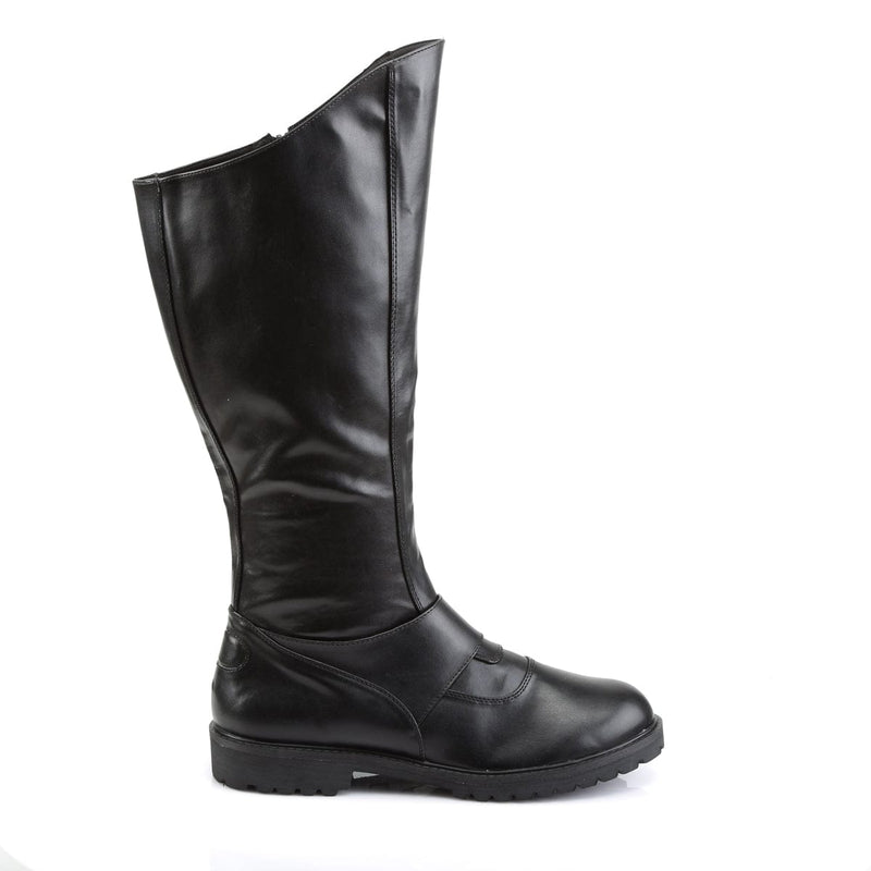 Funtasma GOTHAM-100 Knee High Boot (Black Pu)