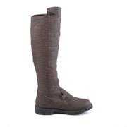 Funtasma GOTHAM-110 Knee High Boot (Brown Distressed Pu)