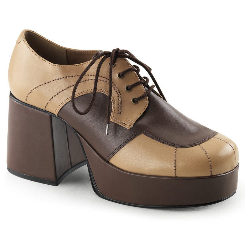 Funtasma JAZZ-06 Pump (Tan-Brown Pu)