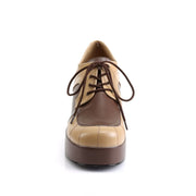 Funtasma JAZZ-06 Pump (Tan-Brown Pu)
