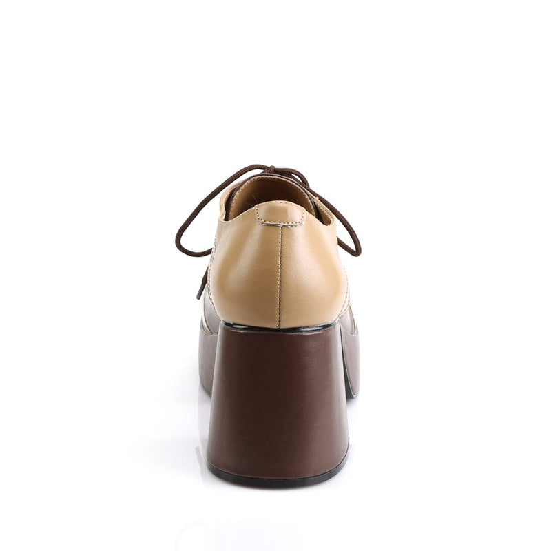 Funtasma JAZZ-06 Pump (Tan-Brown Pu)