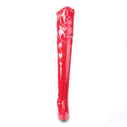 Funtasma LUST-3000 Knee High Boot (Red Stretch Patent)