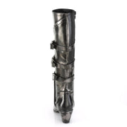 Funtasma MAIDEN-8820 Pewter Brush-Off Pu