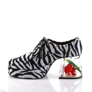 Funtasma PIMP-02 Pump (Zebra Fur)