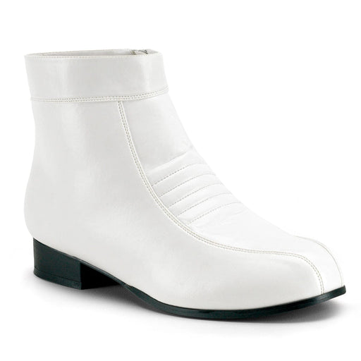 Funtasma PIMP-50 Ankle Boot (White Pu)