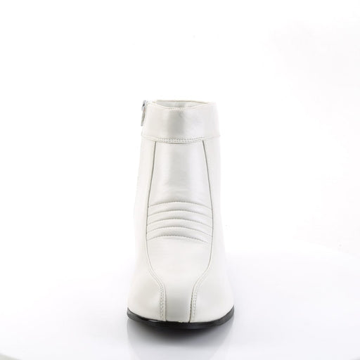Funtasma PIMP-50 Ankle Boot (White Pu)