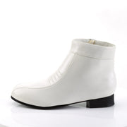 Funtasma PIMP-50 Ankle Boot (White Pu)