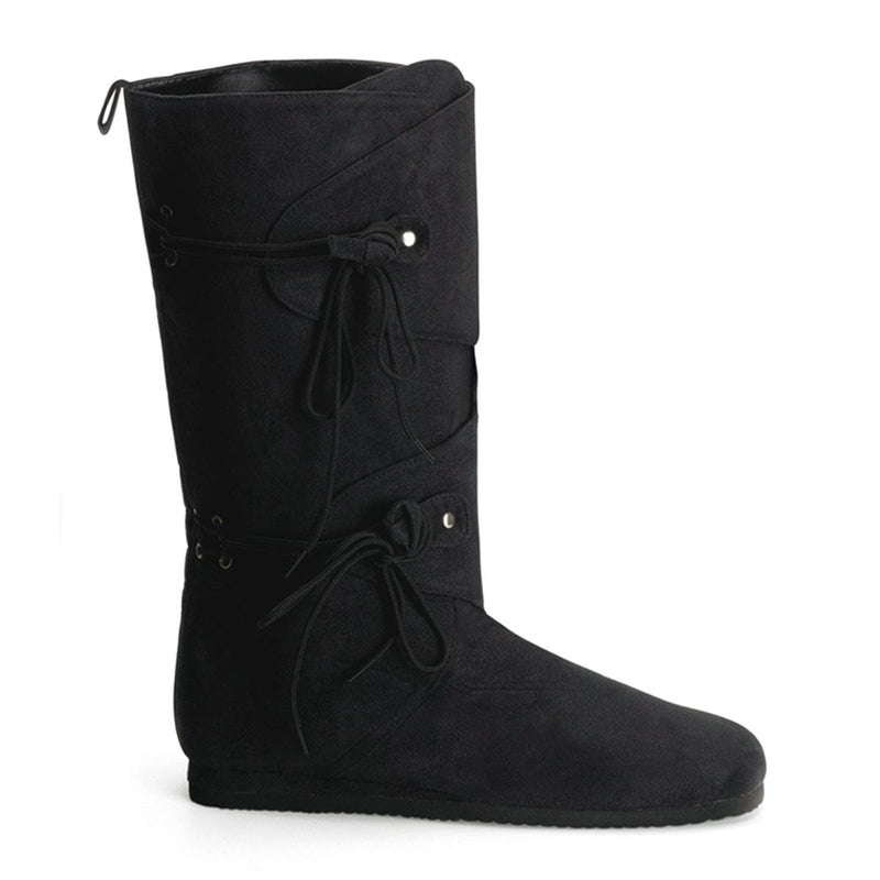 Funtasma RENAISSANCE-100 Mid-Calf Boot (Black Microfiber)