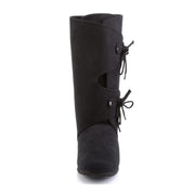 Funtasma RENAISSANCE-100 Mid-Calf Boot (Black Microfiber)
