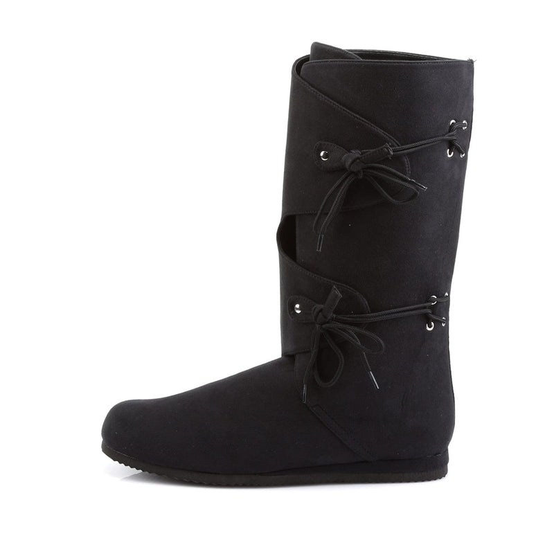 Funtasma RENAISSANCE-100 Mid-Calf Boot (Black Microfiber)