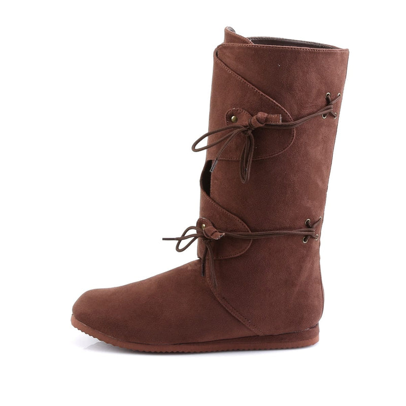 Funtasma RENAISSANCE-100 Mid-Calf Boot (Brown Microfiber)