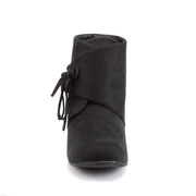 Funtasma RENAISSANCE-50 Ankle Boot (Black Microfiber)