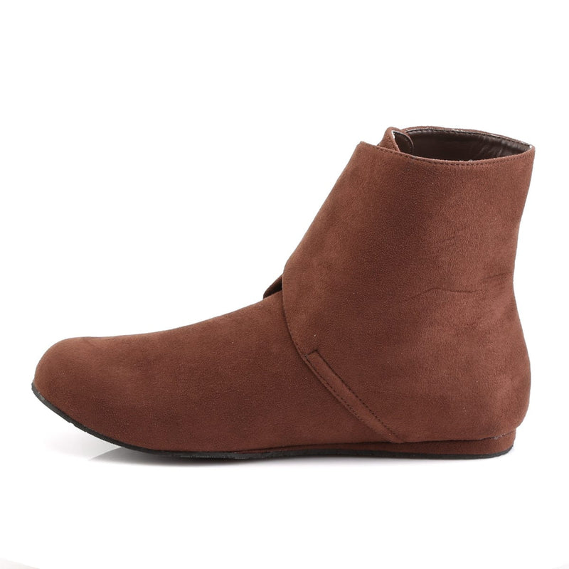 Funtasma RENAISSANCE-50 Ankle Boot (Brown Microfiber)