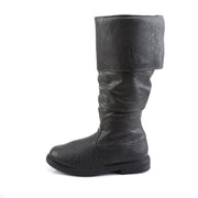 Funtasma ROBINHOOD-100 Knee High Boot (Black Distressed Pu)