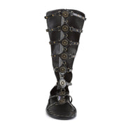 Funtasma ROMAN-15 Sandal (Black Pu)