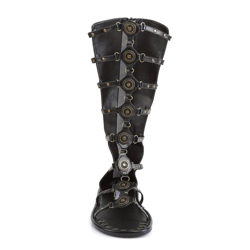 Funtasma ROMAN-15 Sandal (Black Pu)