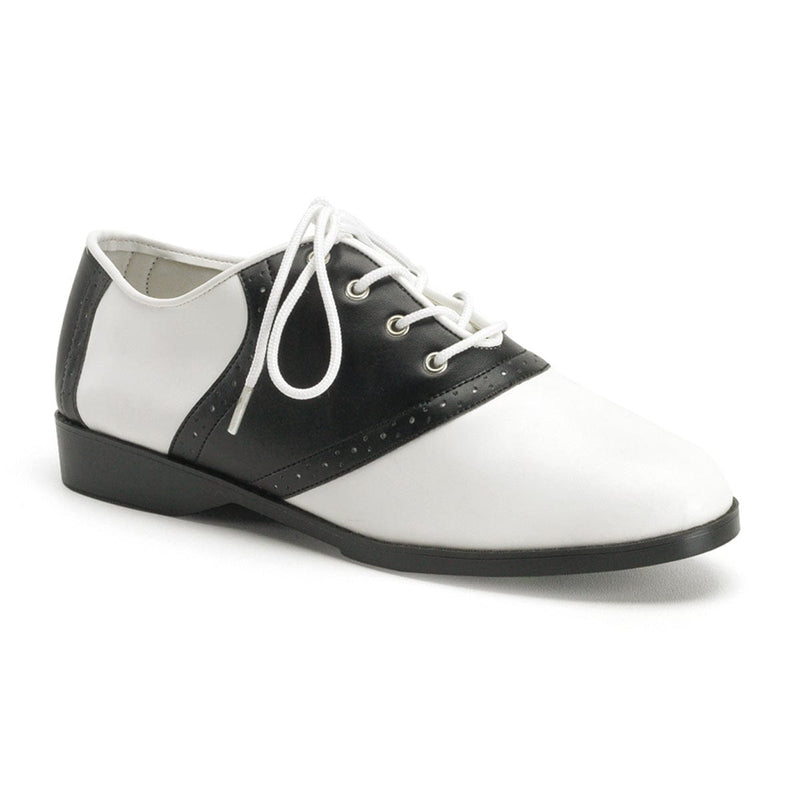 Funtasma SADDLE-50 Flat (Black-White Pu)