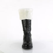 Funtasma SANTA-100 Flat (Black Pu-White Faux Fur)