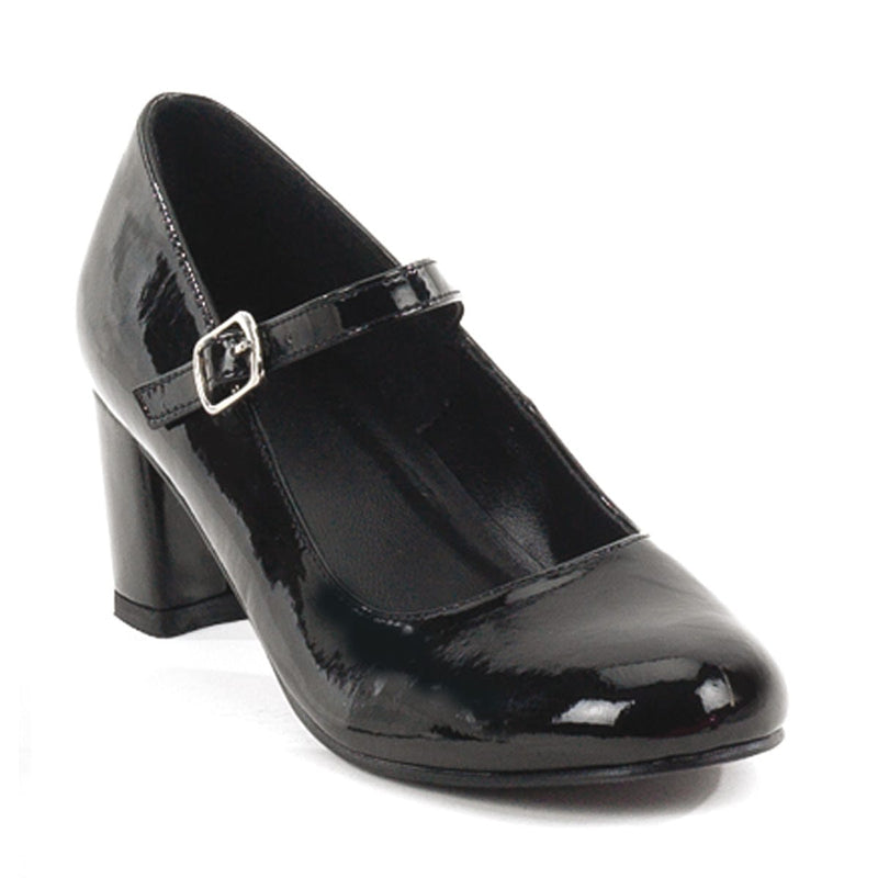 Funtasma SCHOOLGIRL-50 Black Patent