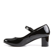 Funtasma SCHOOLGIRL-50 Black Patent