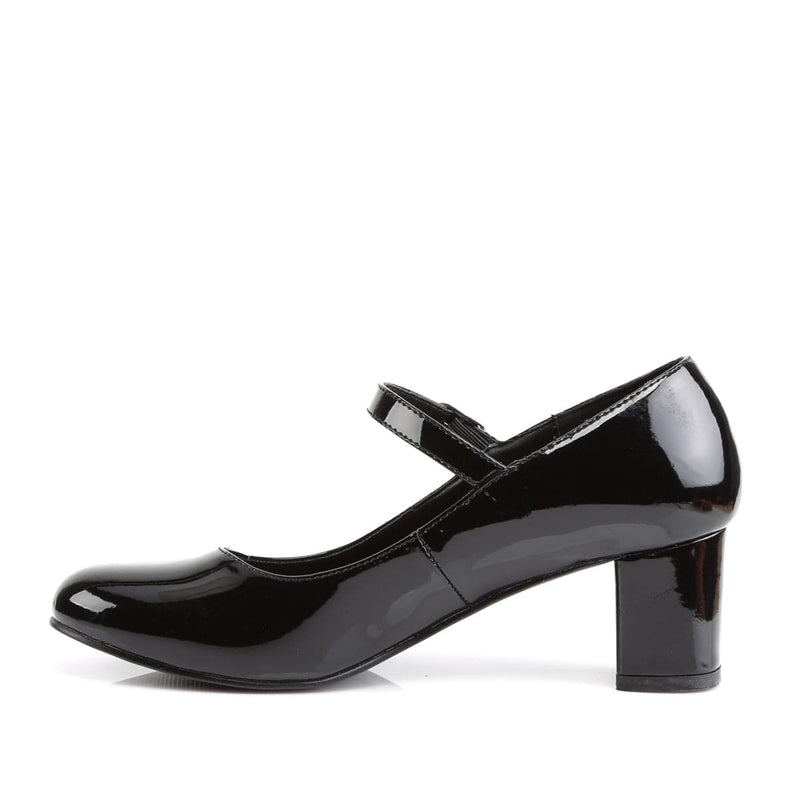 Funtasma SCHOOLGIRL-50 Black Patent