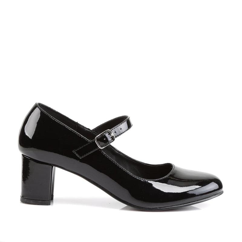 Funtasma SCHOOLGIRL-50 Black Patent
