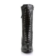 Funtasma VICTORIAN-120 Mid-Calf Boot (Black Pu)