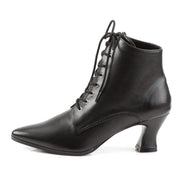 Funtasma VICTORIAN-35 Ankle Boot (Black Pu)