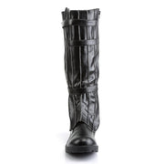 Funtasma WALKER-130 Knee High Boot (Black Pu)