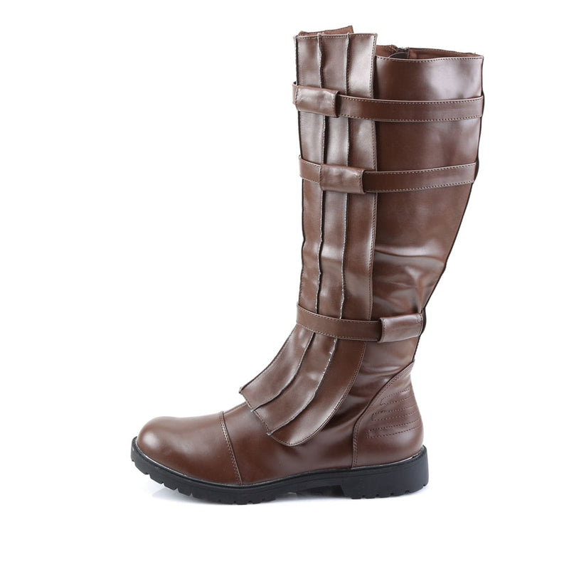 Funtasma WALKER-130 Knee High Boot (Brown Pu)