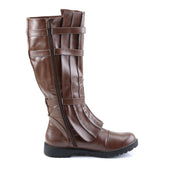 Funtasma WALKER-130 Knee High Boot (Brown Pu)
