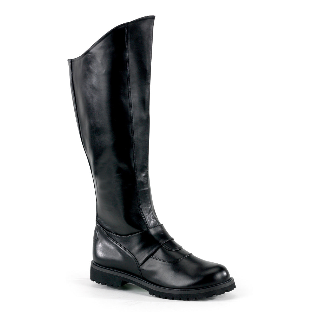 GOTHAM-100 Black Knee Boots