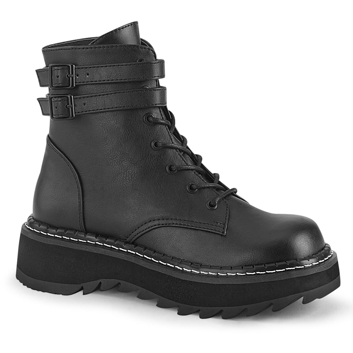 LILITH-152 Black Ankle Boots