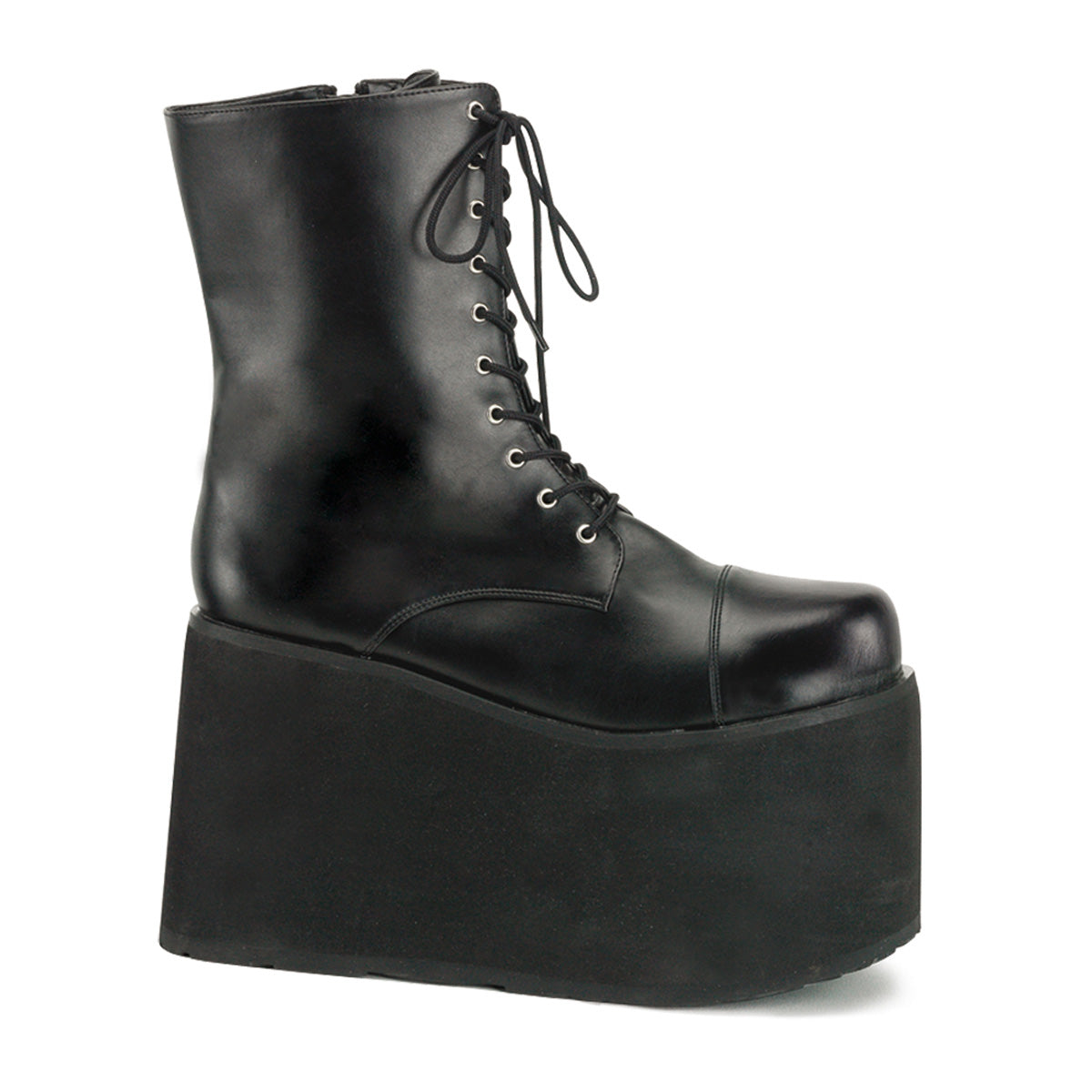 MONSTER-10 Black Ankle Boots