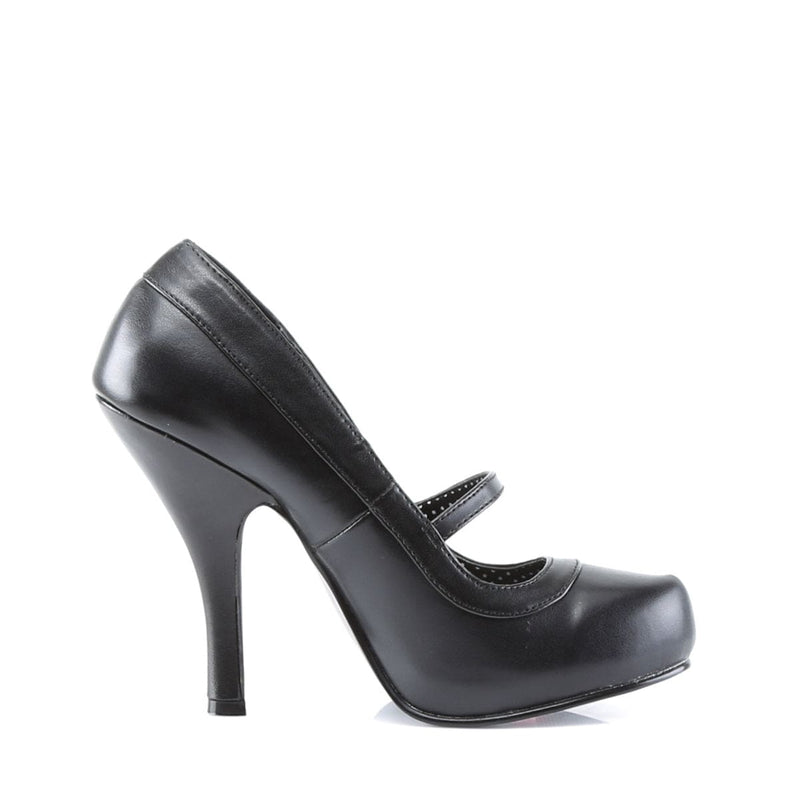 Pin Up Couture CUTIEPIE-02 Pump (Black Pu)