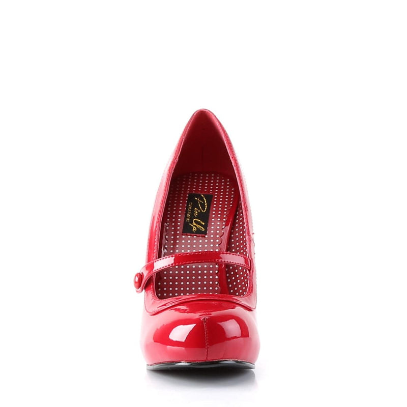 Pin Up Couture CUTIEPIE-02 Pump (Red Patent)
