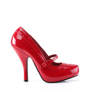 Pin Up Couture CUTIEPIE-02 Pump (Red Patent)