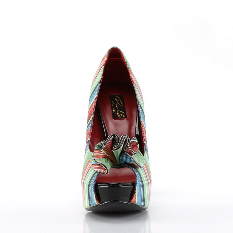 Pin Up Couture LOLITA-12 Pump (Serape Print Fabric)