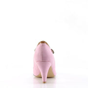Pin Up Couture PEACH-03 Pump (Baby Pink Multi Faux Leather)